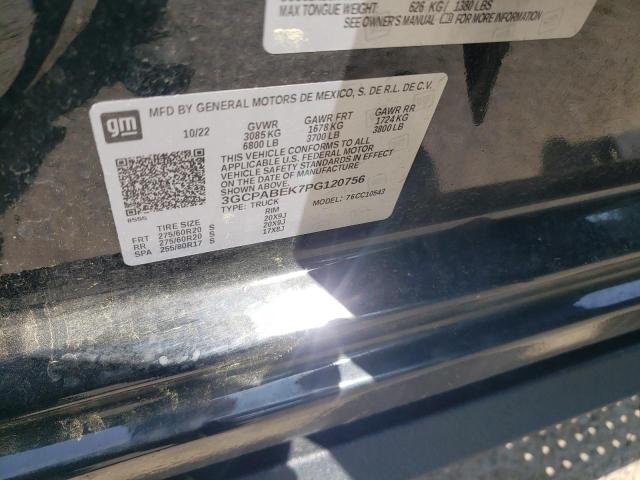 2023 CHEVROLET SILVERADO - 3GCPABEK7PG120756