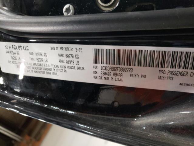 2015 DODGE DART SXT - 1C3CDFBB2FD302723