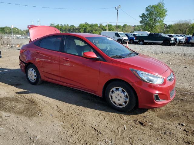 Vin: kmhct4ae6eu743053, lot: 54218505, hyundai accent gls 20144