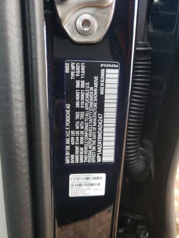 2022 PORSCHE CAYENNE - WP1AA2AY8NDA04247