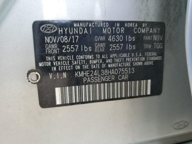 2017 HYUNDAI SONATA HYB - KMHE24L38HA075513