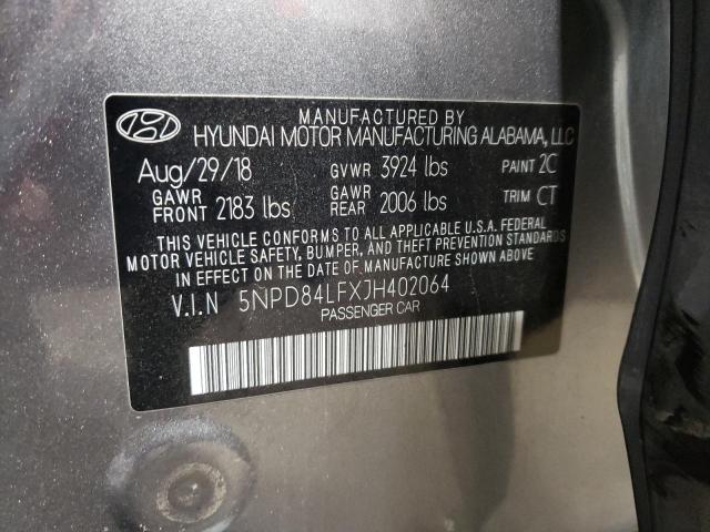 2018 HYUNDAI ELANTRA SE - 5NPD84LFXJH402064