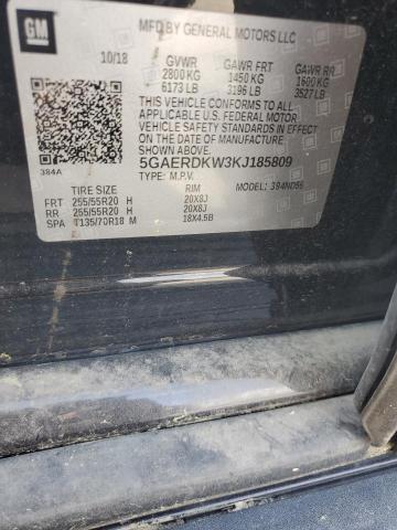 2019 BUICK ENCLAVE AV 5GAERDKW3KJ185809