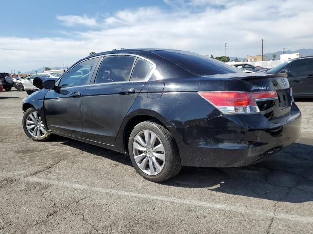 HONDA ACCORD EX 2012 black  gas 1HGCP2F74CA087507 photo #3