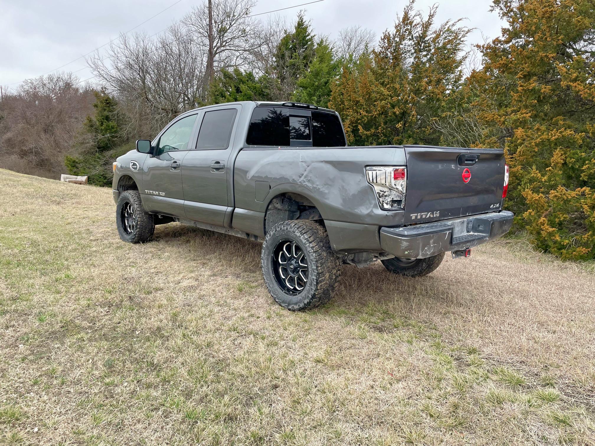 NISSAN TITAN XD S 2016 charcoal crew pic diesel 1N6BA1F31GN517461 photo #4