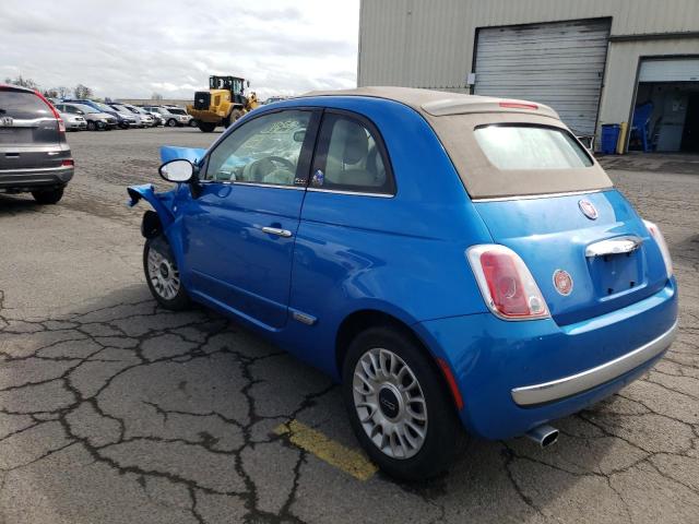 2015 FIAT 500 LOUNGE 3C3CFFER0FT624824