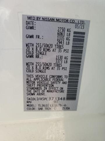 2023 INFINITI QX60 LUXE - 5N1DL1FR5PC373348