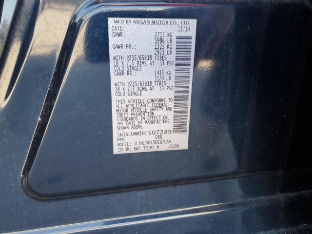 2015 INFINITI QX60 - 5N1AL0MM3FC507289