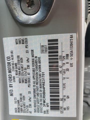 2023 FORD BRONCO SPO - 3FMCR9B64PRE31701
