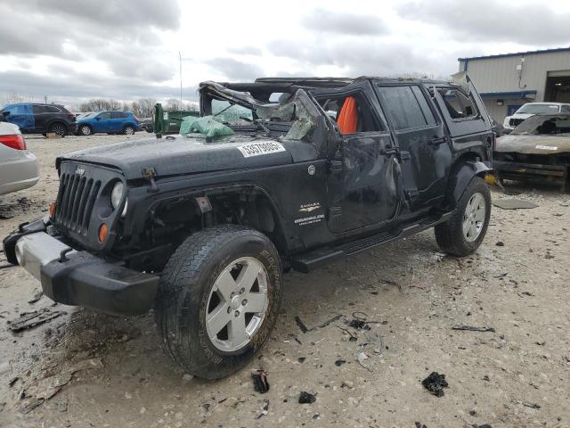 2010 Jeep Wrangler Unlimited Sahara black null gas 1J4HA5H16AL142017 photo #1