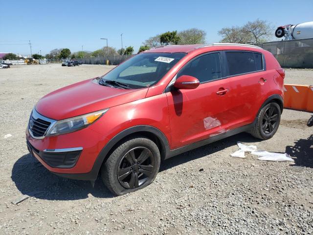 KIA SPORTAGE L 2011 red 4dr spor gas KNDPB3A20B7059697 photo #1