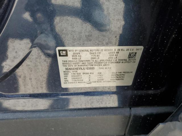 2018 CHEVROLET EQUINOX LS - 3GNAXHEVXJL103683