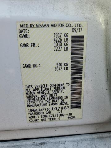 2018 NISSAN ALTIMA 2.5 - 1N4AL3AP7JC107867