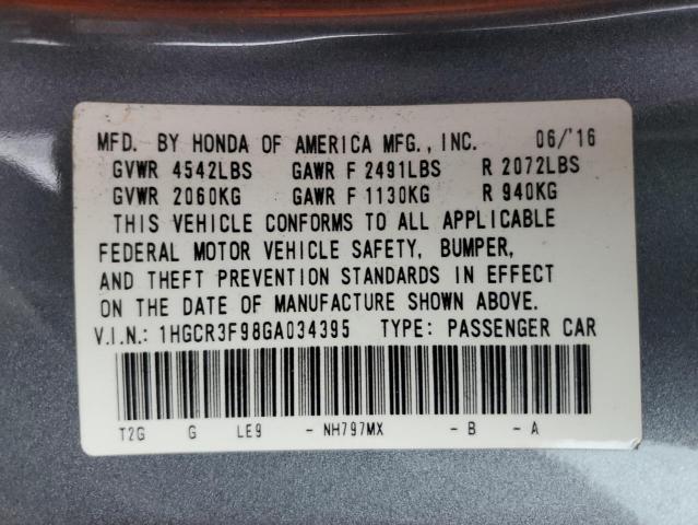 2016 HONDA ACCORD TOU - 1HGCR3F98GA034395