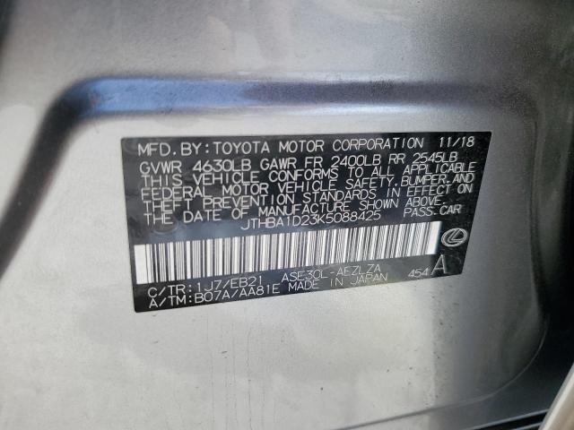 2019 LEXUS IS 300 JTHBA1D23K5088425