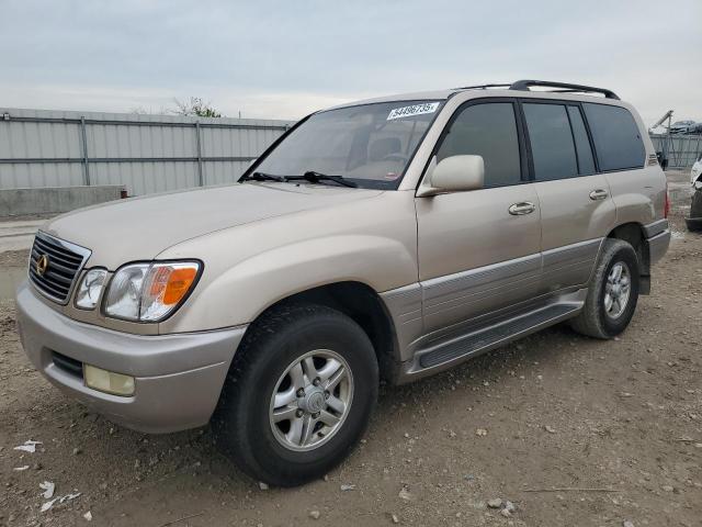 LEXUS LX 470 1999 gold  gas JT6HT00W2X0043805 photo #1