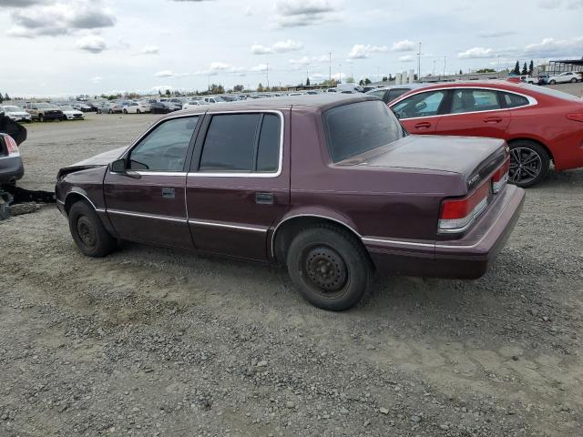 PLYMOUTH ACCLAIM 1993 burgundy  gas 3P3XA46K5PT642951 photo #3