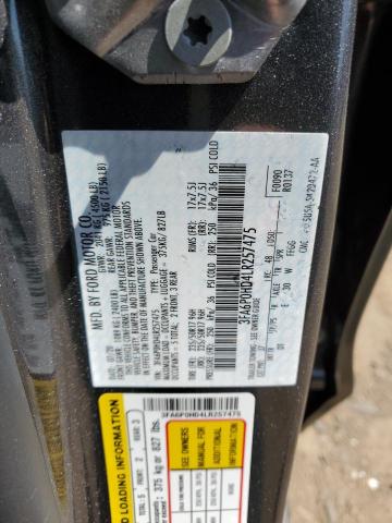 2020 FORD FUSION SE - 3FA6P0HD4LR257475