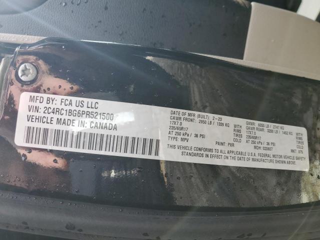 2023 CHRYSLER PACIFICA T - 2C4RC1BG6PR521500