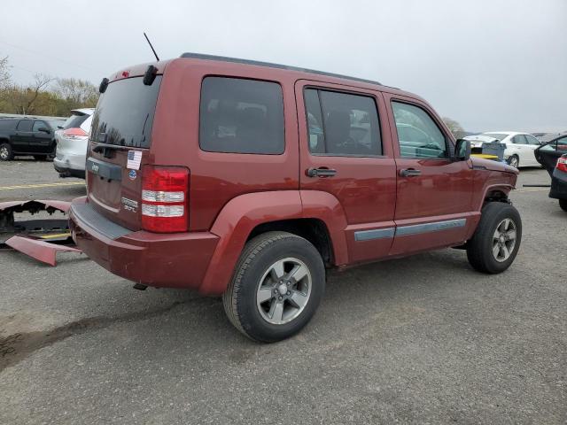 JEEP LIBERTY SP 2008 maroon  gas 1J8GN28K78W233375 photo #4