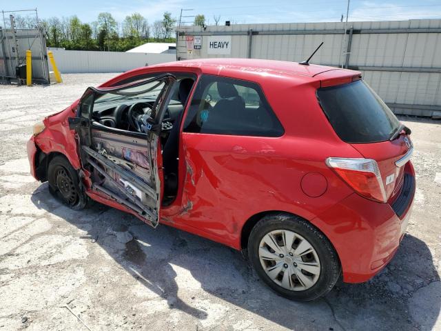 Vin: jtdjtud36cd518179, lot: 54722225, toyota yaris 20122