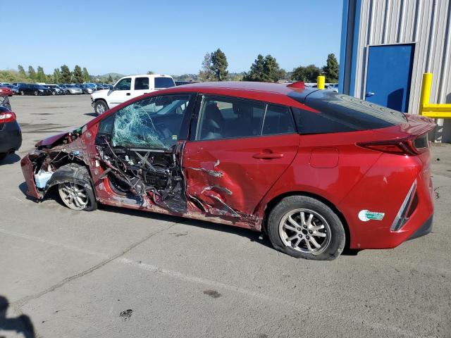 TOYOTA PRIUS PRIM 2017 red  hybrid engine JTDKARFP0H3002792 photo #3