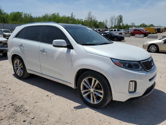 Vin: 5xykw4a78fg605333, lot: 53148545, kia sorento sx 20154