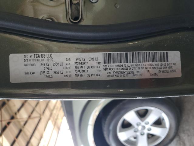 2017 DODGE JOURNEY SE 3C4PDCAB0HT516300