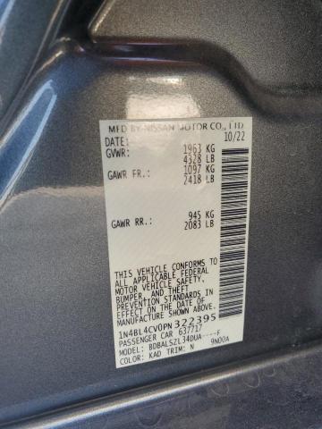 2023 NISSAN ALTIMA SR - 1N4BL4CV0PN322395