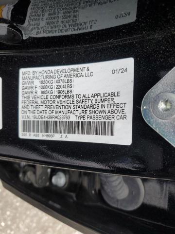 2024 ACURA INTEGRA A- - 19UDE4H39RA023763