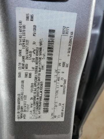 2020 FORD RANGER XL - 1FTER4FH8LLA10360