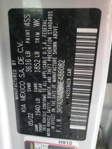 2022 KIA RIO LX - 3KPA24AD3NE486082