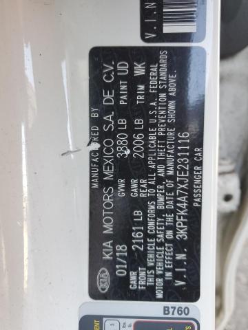 2018 KIA FORTE LX - 3KPFK4A7XJE231116