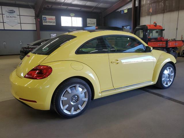 VOLKSWAGEN BEETLE 2013 yellow  gas 3VWJP7AT8DM674866 photo #4