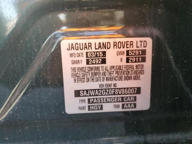2015 JAGUAR XJL PORTFO SAJWA2GZ0F8V86007