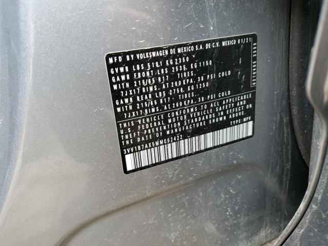 2021 VOLKSWAGEN TIGUAN S - 3VV1B7AX5MM062422