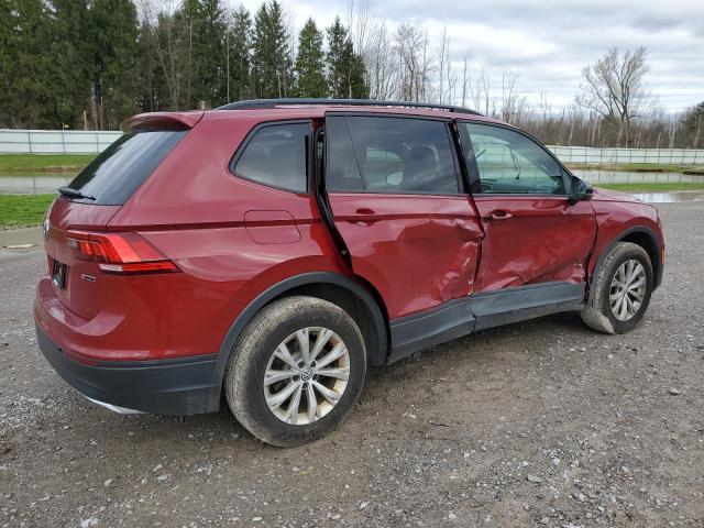 VOLKSWAGEN TIGUAN S 2019 red  gas 3VV0B7AX0KM162033 photo #4