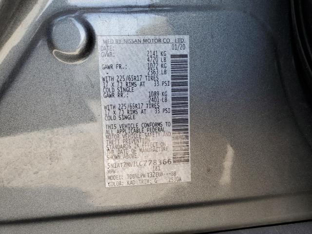 2020 NISSAN ROGUE S - 5N1AT2MV1LC778366