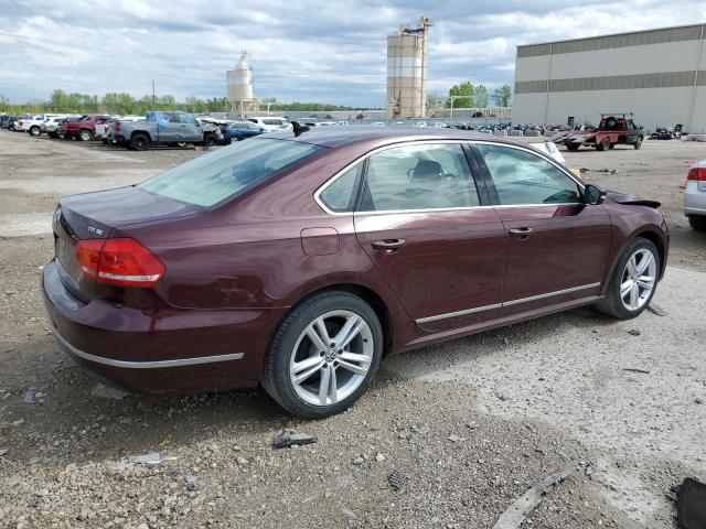 Vin: 1vwbn7a39ec104971, lot: 54261965, volkswagen passat se 20143