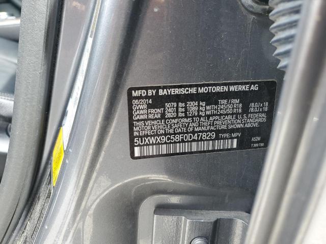 2015 BMW X3 XDRIVE2 - 5UXWX9C58F0D47829