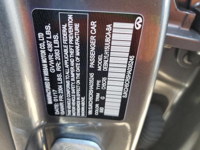 2017 INFINITI QX30 BASE - SJKCH5CR5HA035245