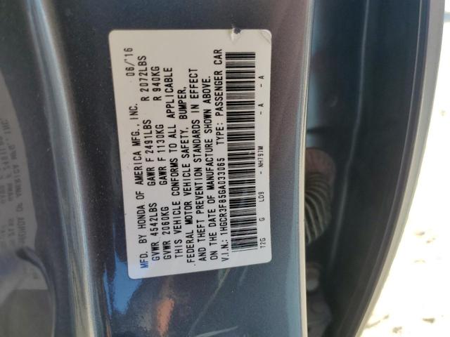 2016 HONDA ACCORD EXL - 1HGCR3F85GA033065