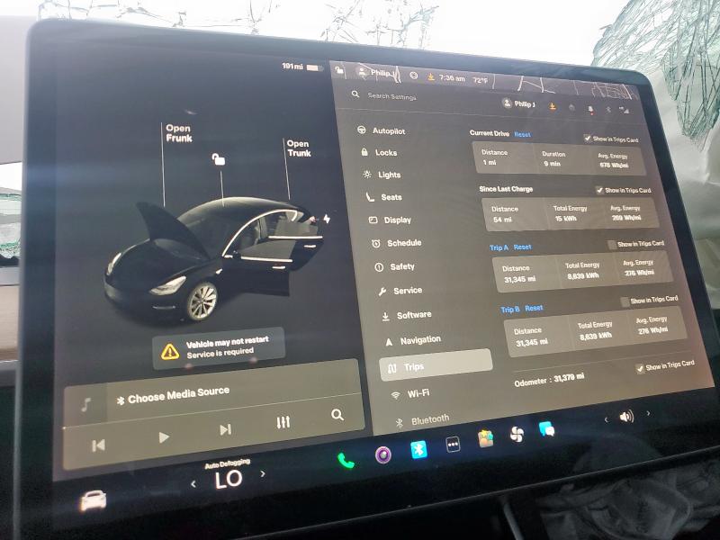 2019 TESLA MODEL 3 - 5YJ3E1EB7KF388928