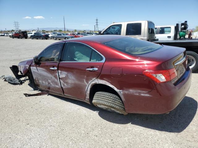 LEXUS ES 350 2007 red  gas JTHBJ46G472024929 photo #3