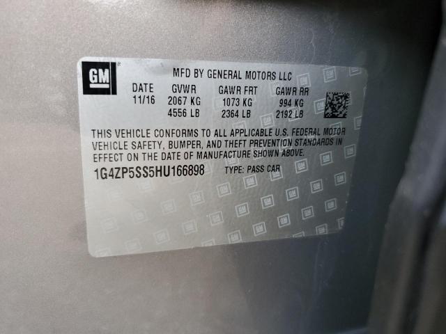 2017 BUICK LACROSSE E 1G4ZP5SS5HU166898