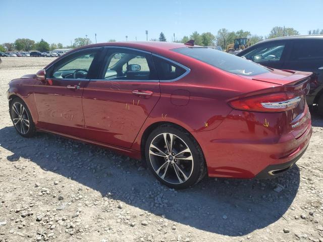 Vin: 3fa6p0d91kr205463, lot: 54764795, ford fusion titanium 20192