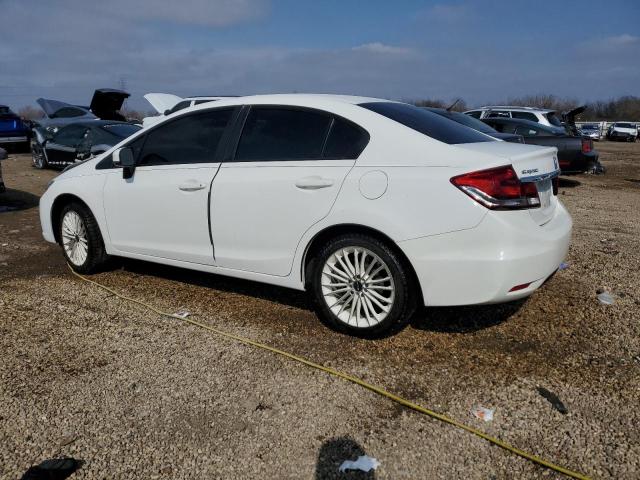 HONDA CIVIC LX 2014 white  gas 19XFB2F57EE042537 photo #3