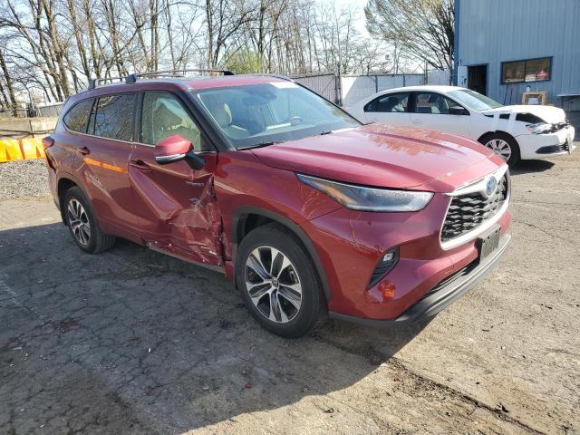 Vin: 5tdhbrch9ms535348, lot: 51800035, toyota highlander hybrid xle 20214