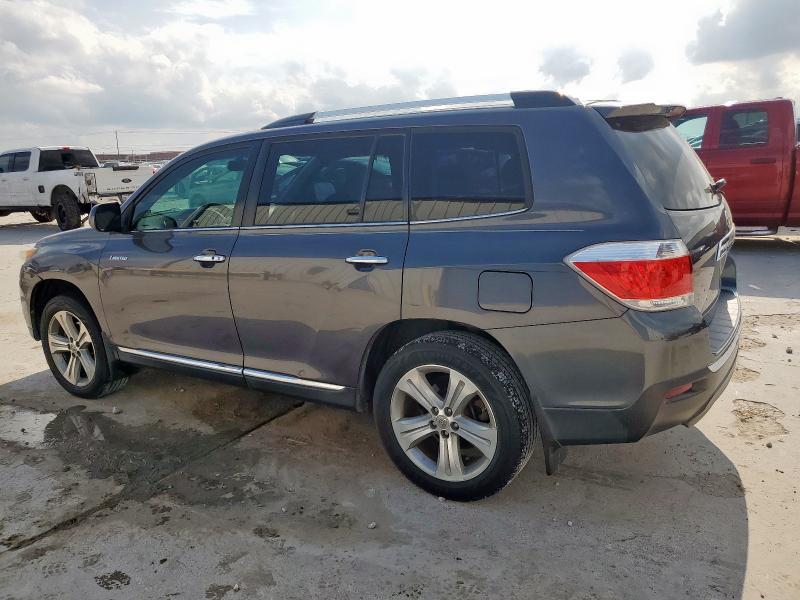 Vin: 5tdyk3eh2ds114761, lot: 55161005, toyota highlander limited 20132