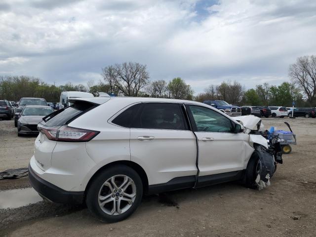 Vin: 2fmpk4k80fbb55623, lot: 53740025, ford edge titanium 20153